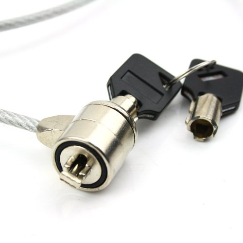Notebook Laptop PC Computer Security Lock Cable - Durable Anti-Theft Chain for Office, Home, and School Use