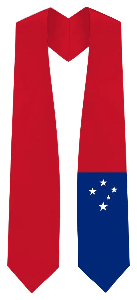 International Flag Graduation Stole - Multicolor Sash for Graduation Ceremony - Perfect for High School & College Commencement