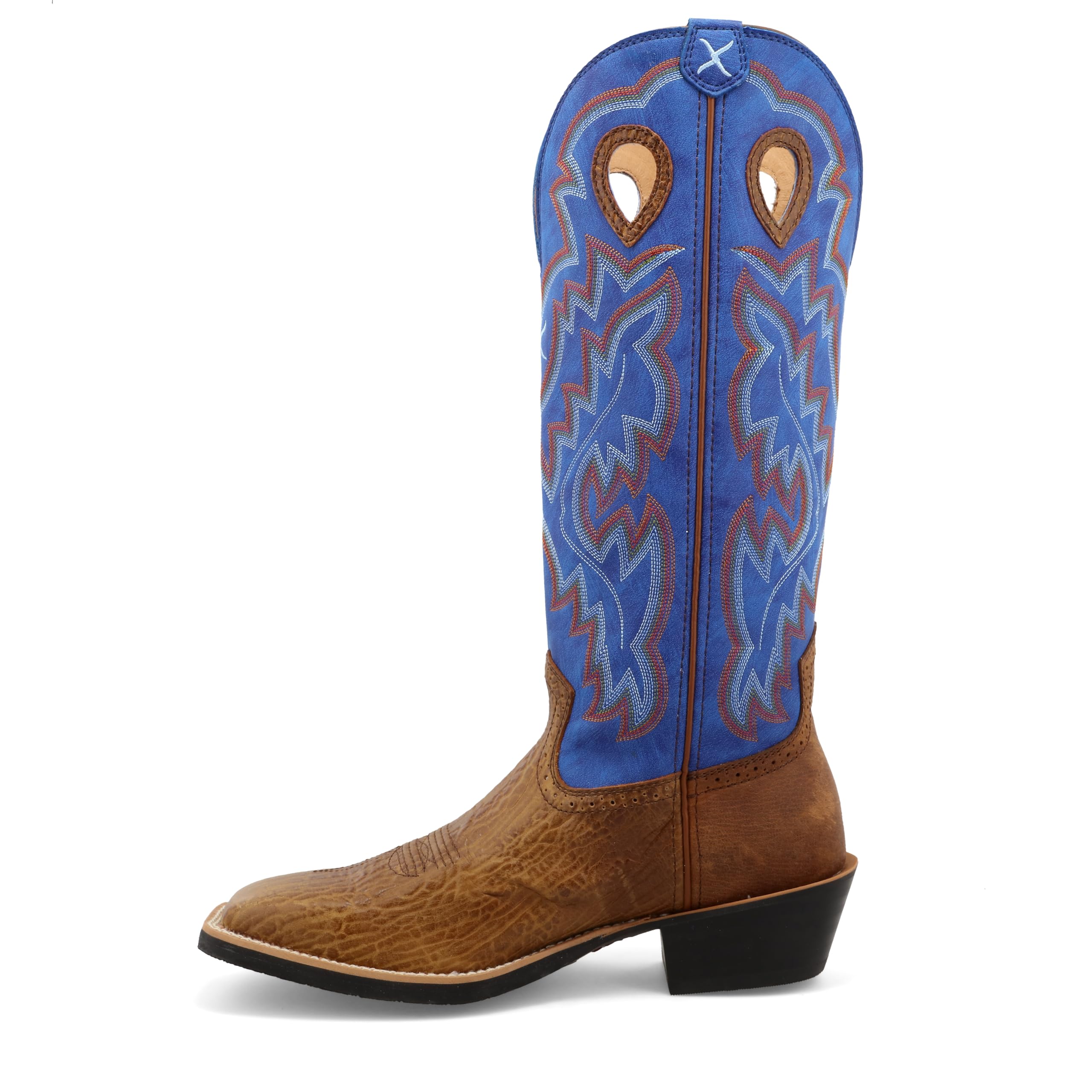 Twisted X Men's Buckaroo Boots - Comfortable Western Cowboy Boots for Men | Durable Leather Work Boots for Riding, Hiking & Outdoor Activities