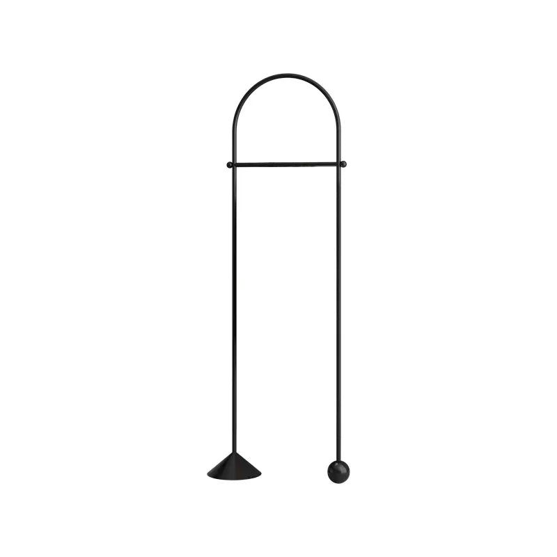 Modern Floor Standing Coat Rack Organizer with 5 Hooks - Sturdy Entryway Storage for Jackets, Hats & Bags | Perfect for Hallway, Bedroom or Office Organization