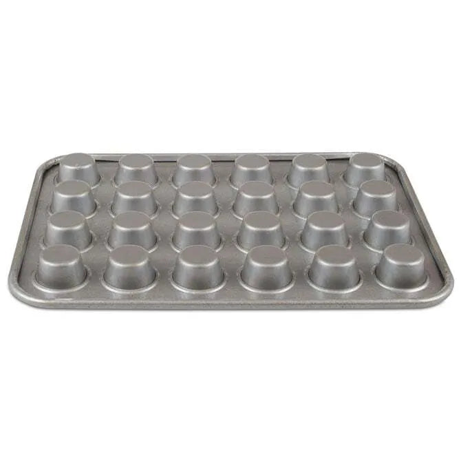 Non-Stick Mini Muffin Pan - 24 Cupcake Forms for Baking | Perfect for Parties, Desserts & Holiday Treats