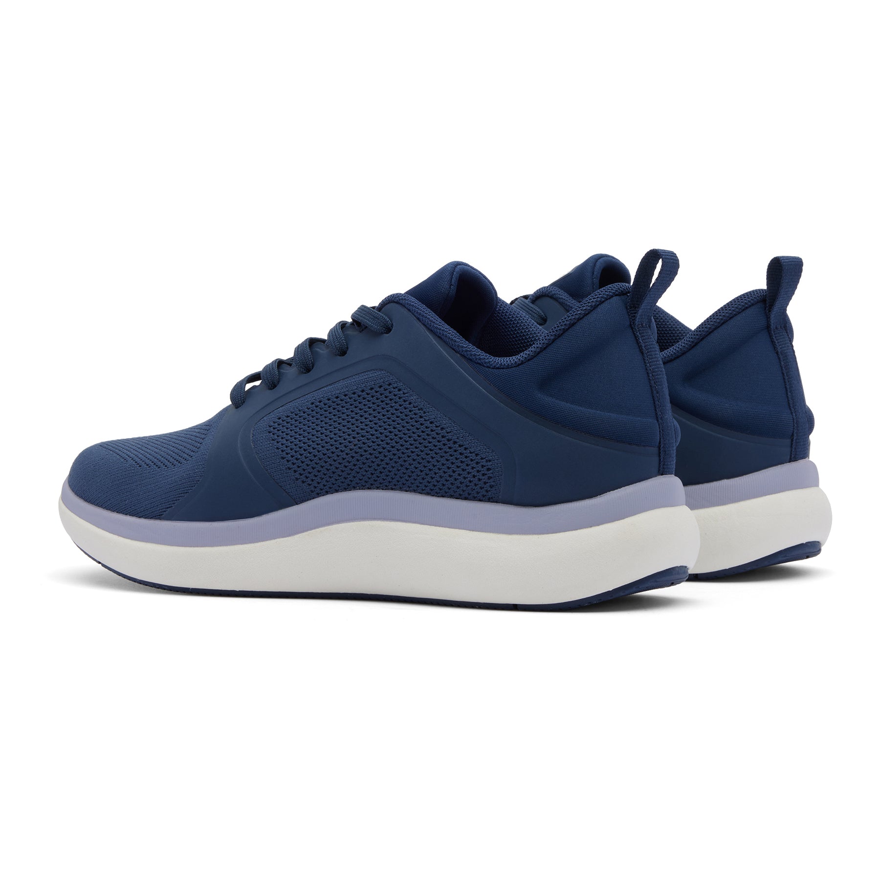 ABEO Men's MXV Cruise Navy Knit Sneakers - Comfortable Walking Shoes for Travel, Casual Wear & Everyday Use