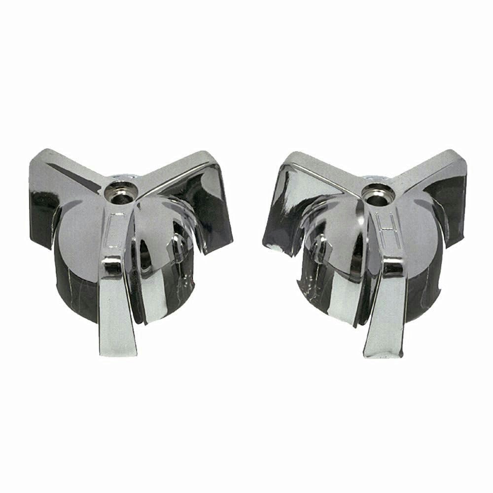 Danco 80444 Streamway Faucet Handles - Durable Chrome-Plated Replacement Handles for Kitchen & Bathroom Sink Faucets