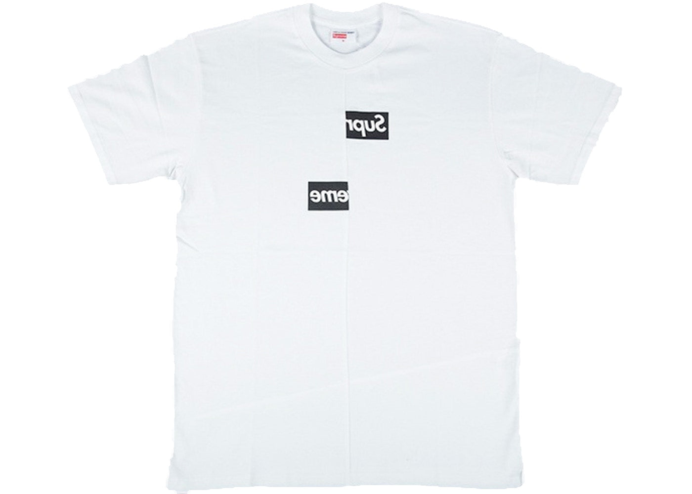 Supreme Comme des Garcons SHIRT Split Box Logo Tee - Limited Edition Streetwear T-Shirt for Men & Women | Perfect for Casual Wear, Street Fashion & Urban Outfits