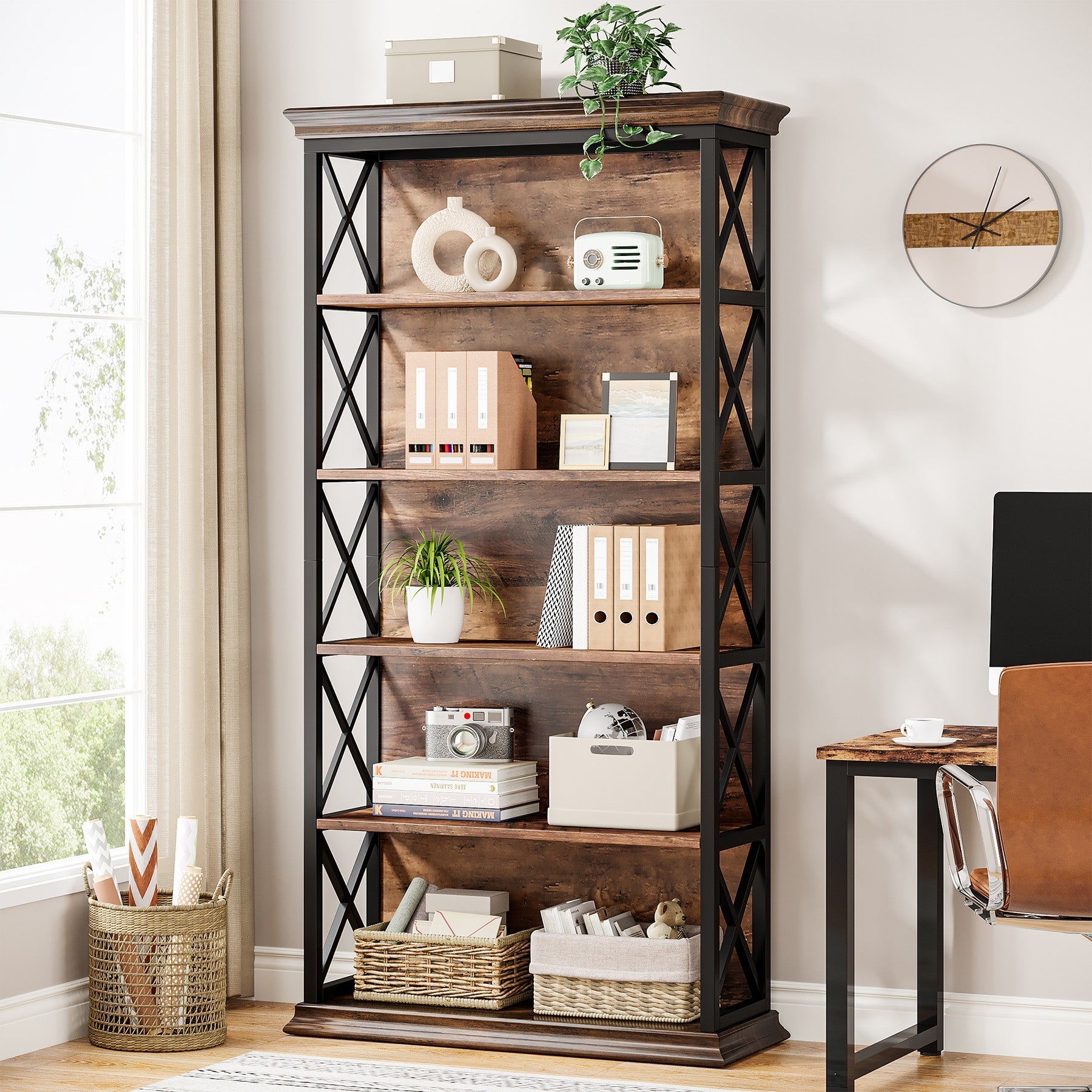 6 Tier Bookshelf - 70.87