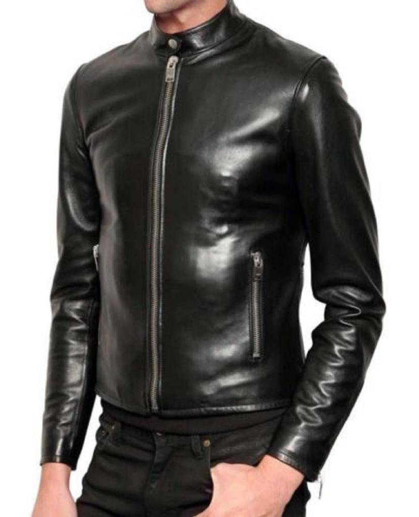X-Men Men's Leather Jacket A440 - Premium Faux Leather Biker Jacket for Cosplay, Halloween & Comic Con | Superhero Costume & Fashion Outerwear