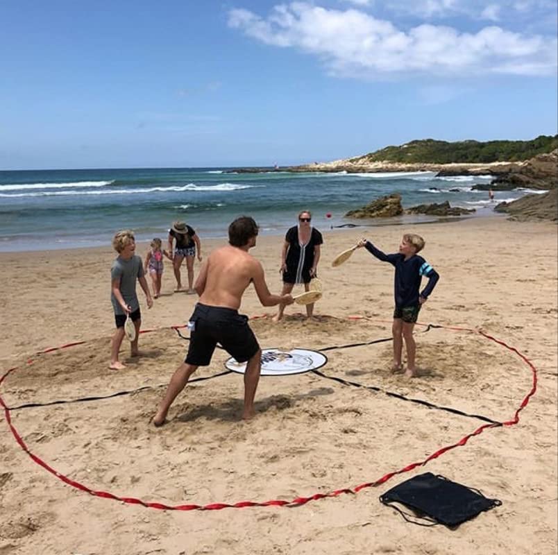 Beach Game Set for Outdoor & Indoor Fun - Family & Kids Lawn, Yard, Tailgate, Park, and Camping Games - Perfect for Beach Parties, Picnics, and Backyard Gatherings