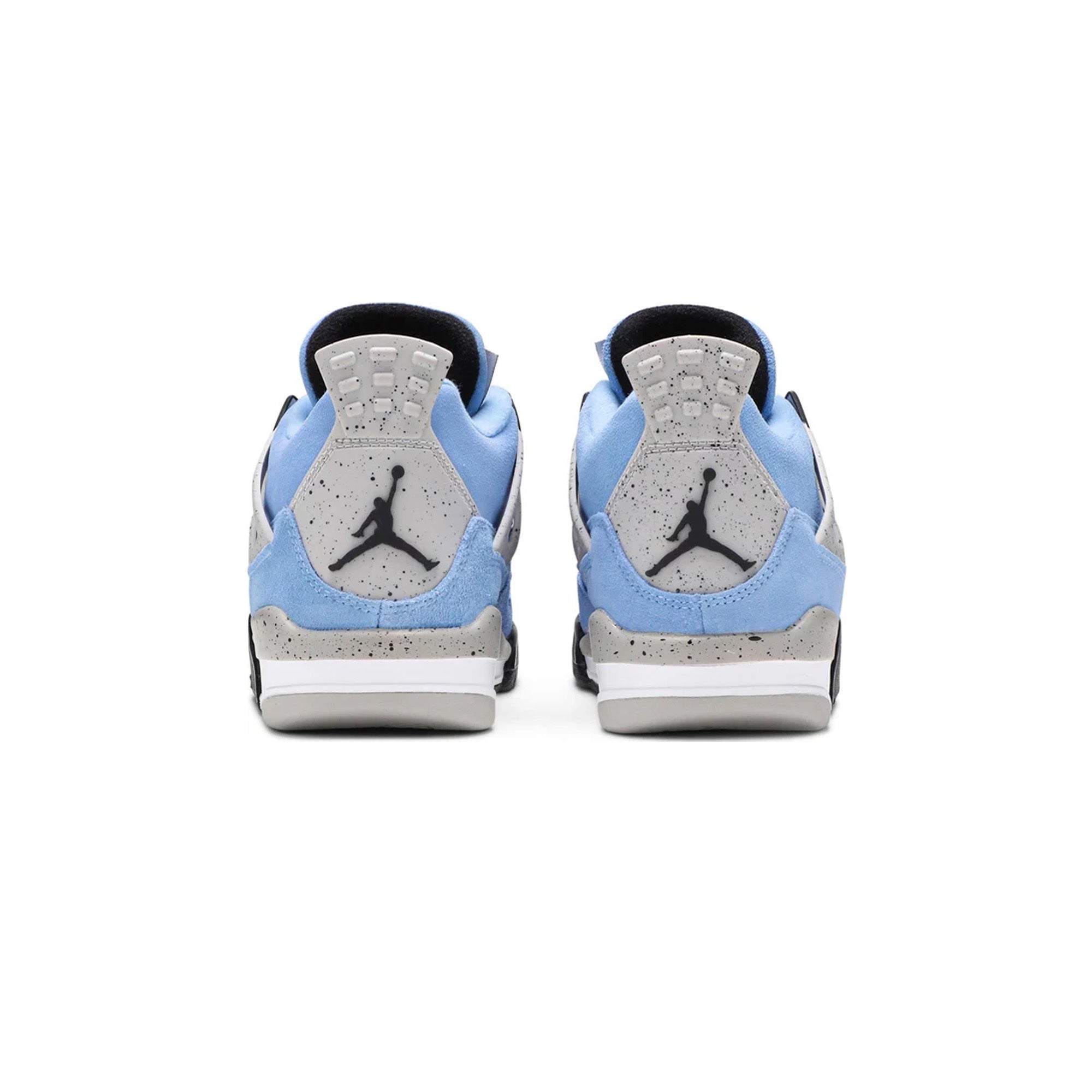 Air Jordan 4 Retro 'University Blue' GS Sneakers (2021 Release) - Men's/Women's Basketball Shoes for Casual Wear & Street Fashion