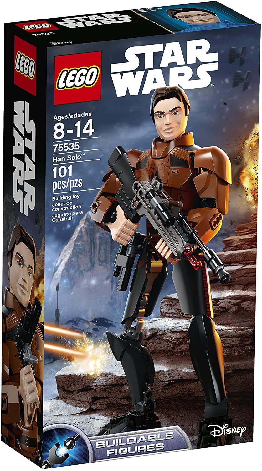 LEGO Star Wars Han Solo 75535 Building Kit (101 Pieces) - Build Your Own Star Wars Adventure, Perfect for Kids & Collectors | Playtime, Display & Gift Idea