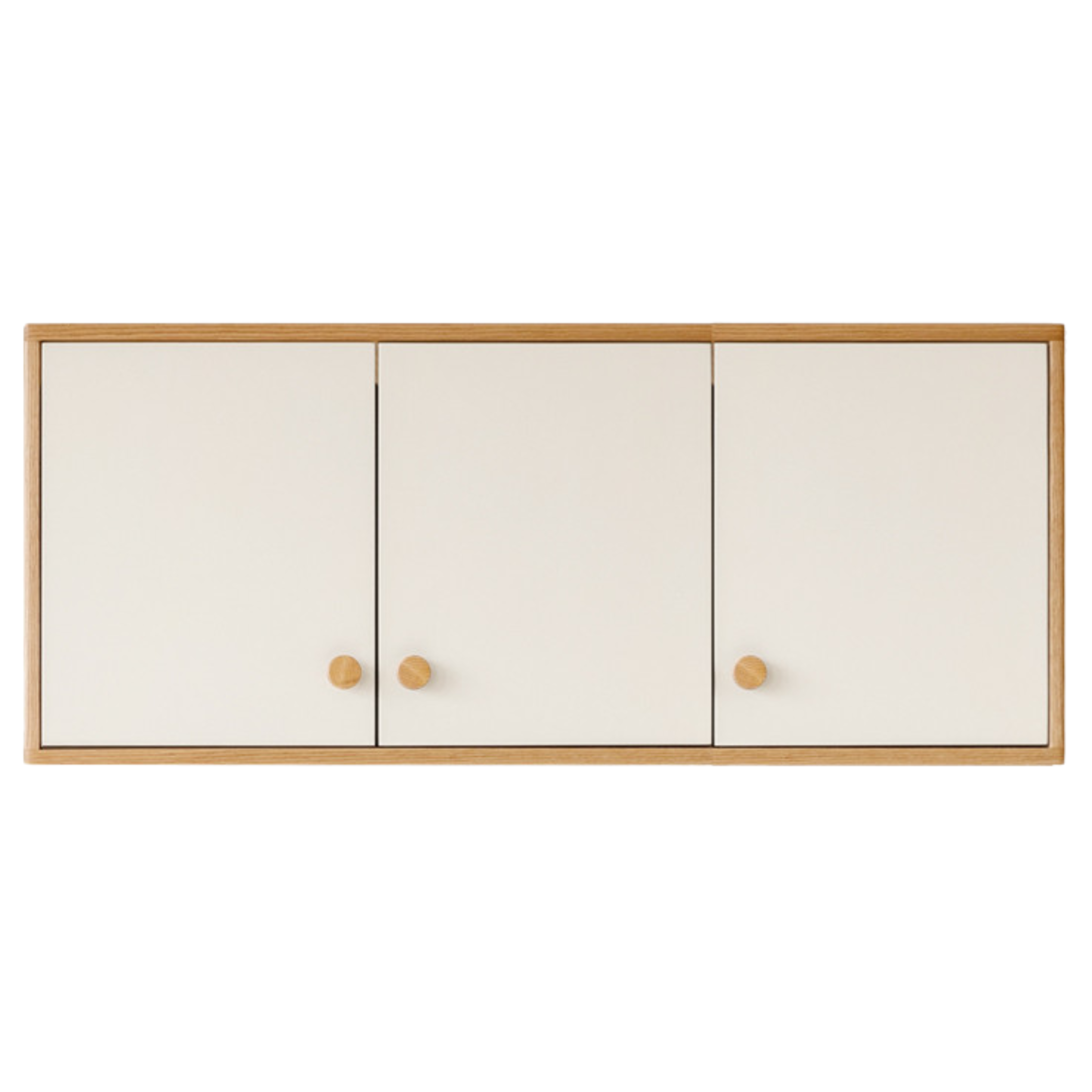 Solid Oak Wood Locker - Modern Wardrobe Closet for Bedroom, Office & Entryway Storage | Durable Wooden Cabinet with Hanging Rod & Shelves