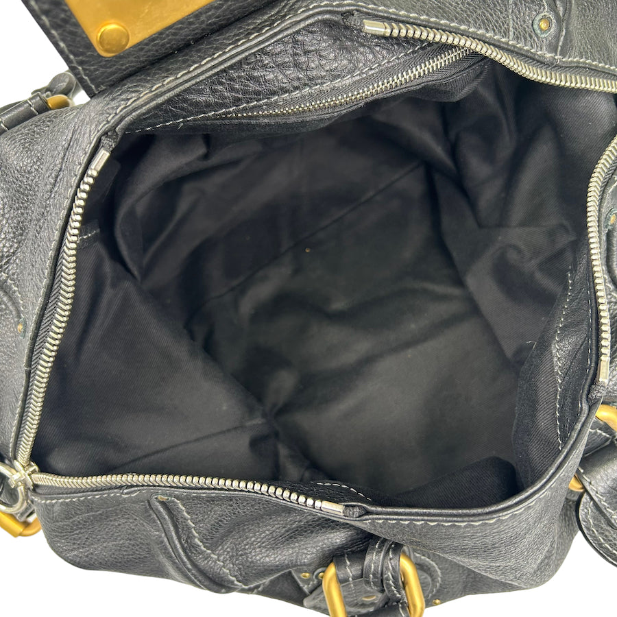 Chloe Big Lock Leather Handbag for Women - Luxury Designer Tote Bag for Work, Travel & Everyday Use