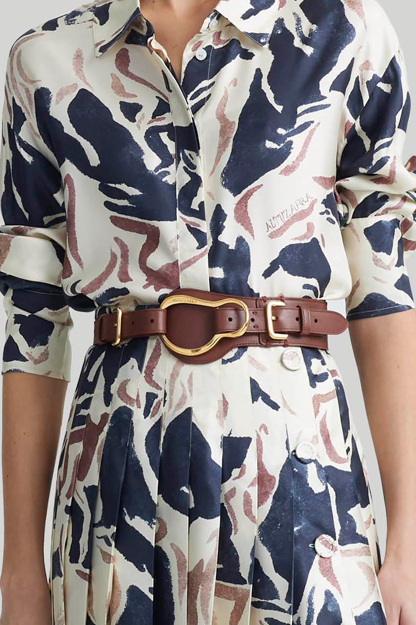 Premium Equestrian Leather Belt for Horseback Riding - Stylish & Durable Woody Design for Riders | Perfect for Equestrian Sports & Western Fashion