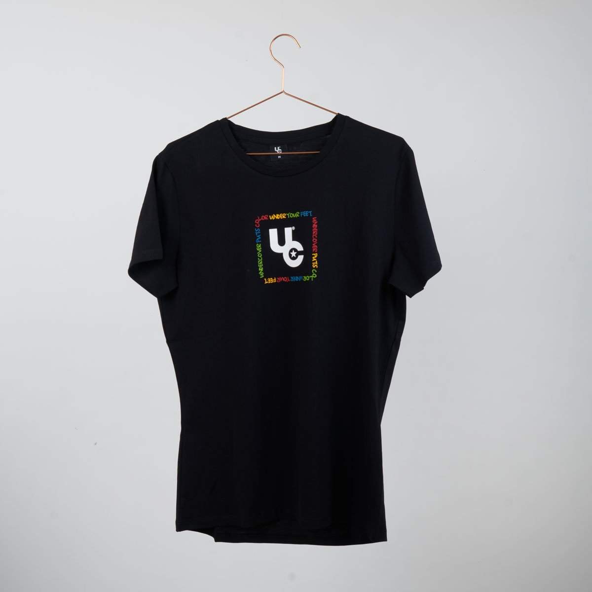 Undercover Slogan Black T-Shirt for Men & Women | Trendy Graphic Tee for Streetwear & Casual Outfits | Perfect for Daily Wear, Parties & Urban Fashion