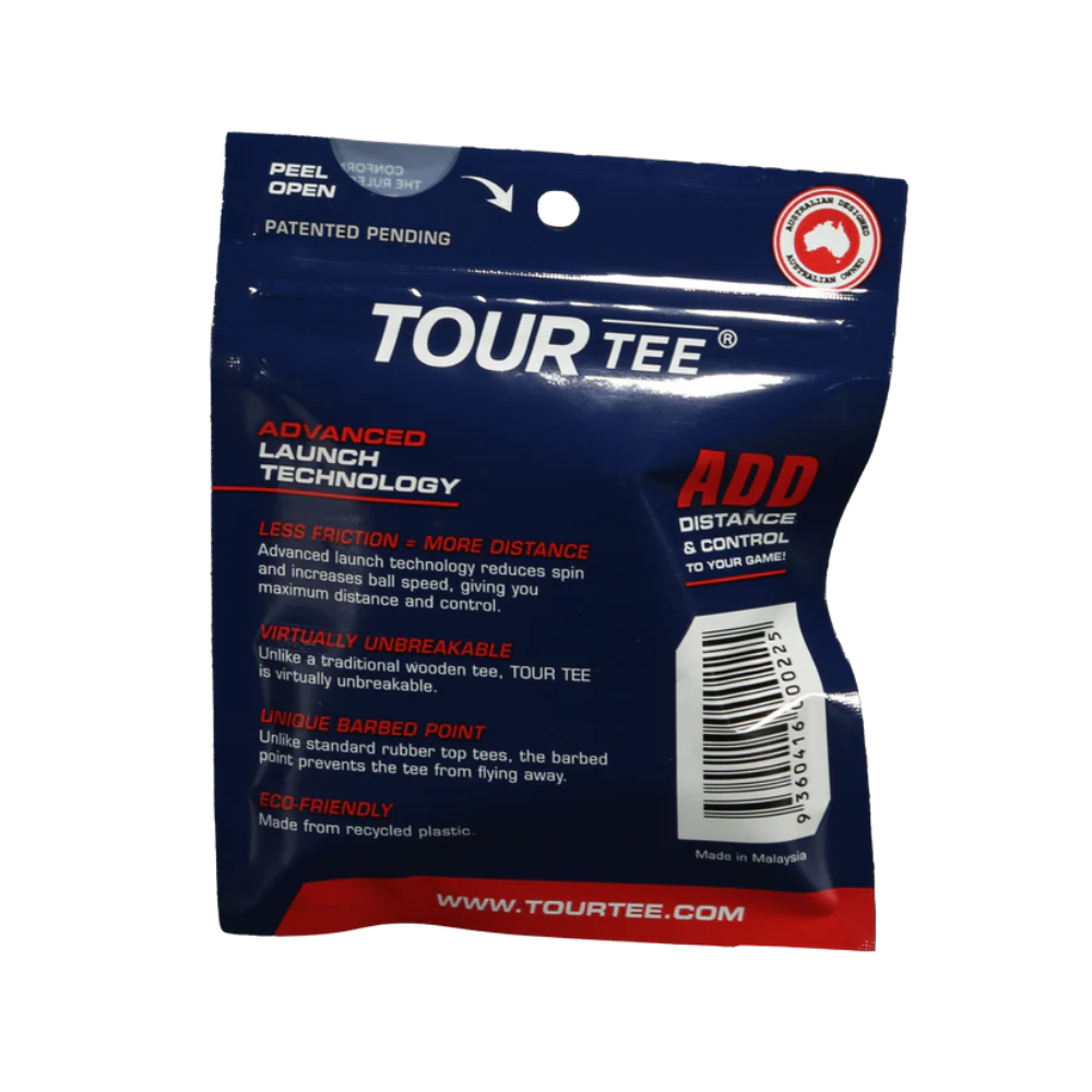 CMC Design Barstool Golf TourTee Combo 5 Pack - Premium Golf Tees for Driving Range & Course | Perfect for Practice & Tournaments