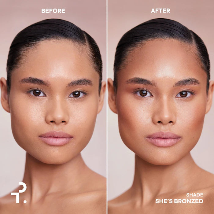 Patrick TA Duo Major Sculpt Crème Contour & Powder Bronzer - Cream to Powder Contouring Makeup for Defined Cheekbones & Sun-Kissed Glow | Perfect for Everyday Wear & Special Occasions