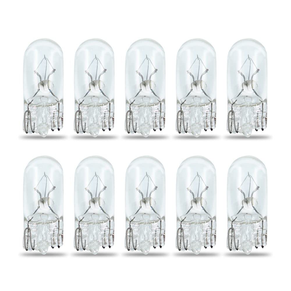 10 Pack Green Energy WBX12V-5W Wedge Bulb Replacement - Technical Precision LED Lights for Home, RV, Marine & Automotive Interior Lighting