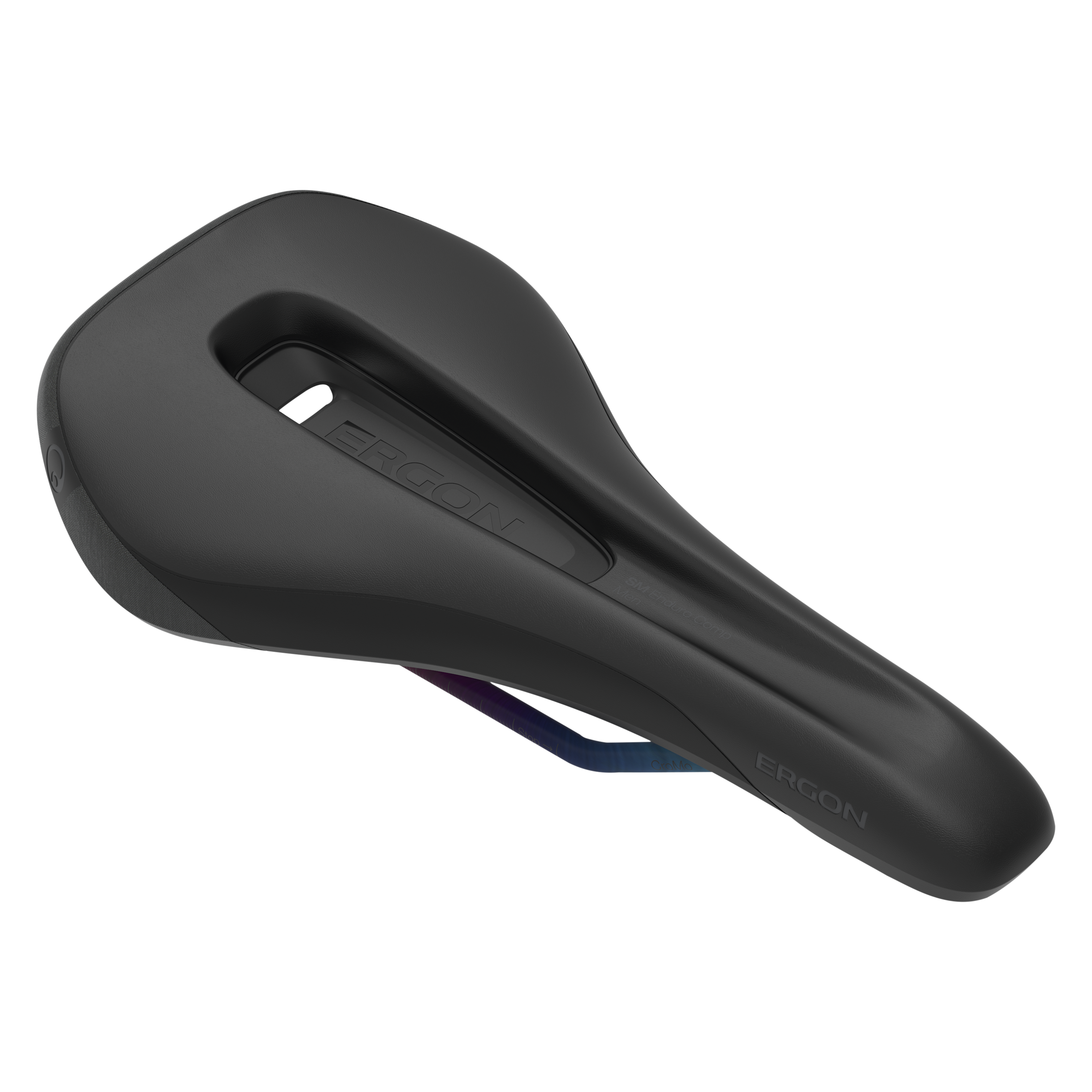 Ergon SM Enduro Comp Men's Mountain Bike Saddle - Lightweight & Durable Cycling Seat for Trail & Enduro Riding - Perfect for Long-Distance Mountain Biking & Off-Road Adventures