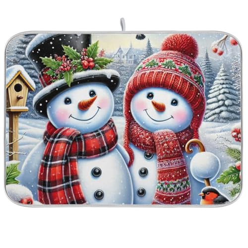 Winter Christmas Snowman-2
