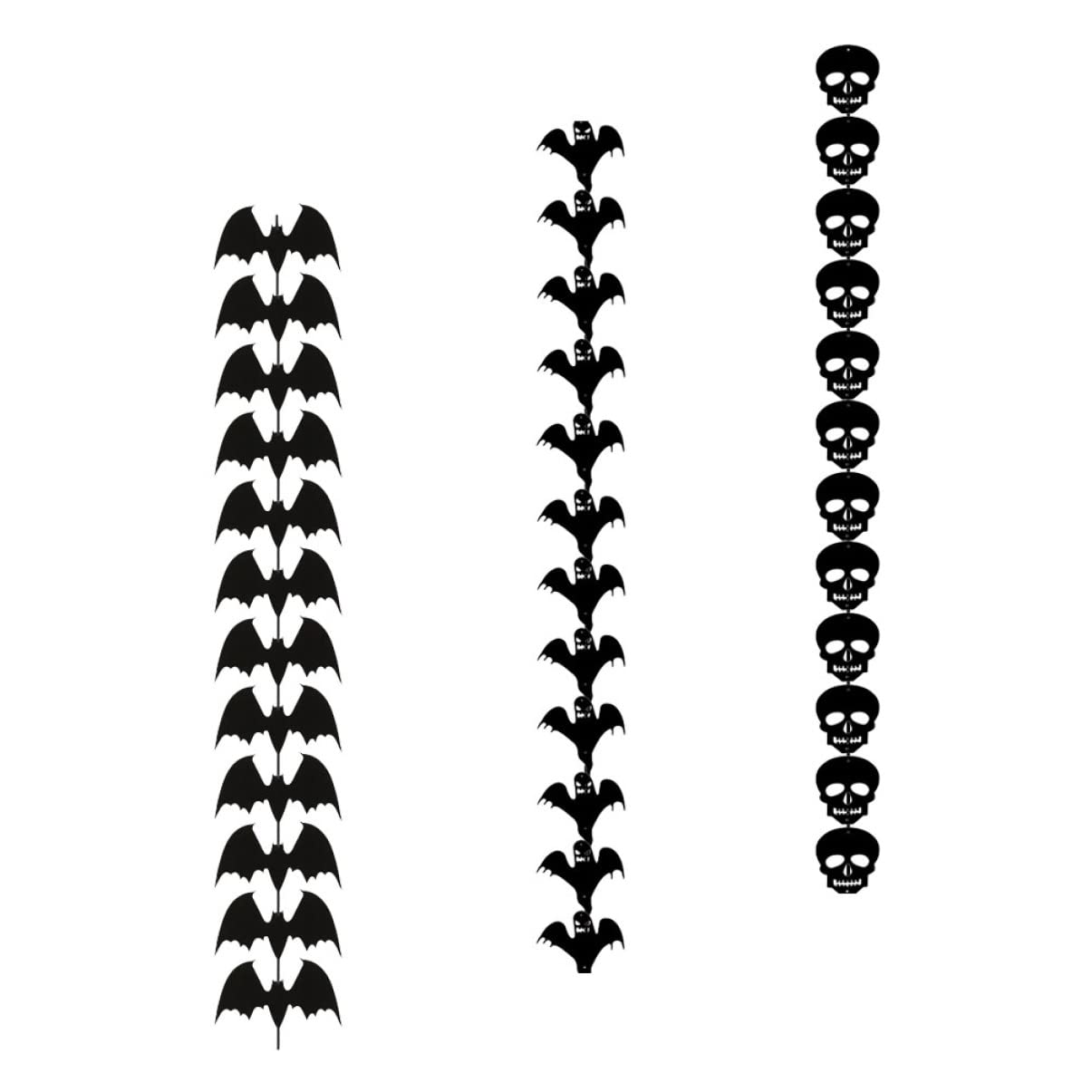 Garneck Halloween Non-Woven Party Banner - Spooky Halloween Decorations for Parties, Home & Yard Decor - Scary Fabric Banners for Halloween Festivities & Haunted House Themes