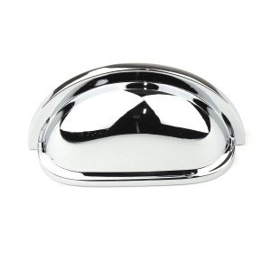 Century Cabinet Cup Pulls - 100 Pack, 3 Inch Hole Center, Matte Black Drawer Handles for Kitchen & Bathroom - 28443-26 Milan Collection - Perfect for Cabinet Refacing & Home Renovation Projects