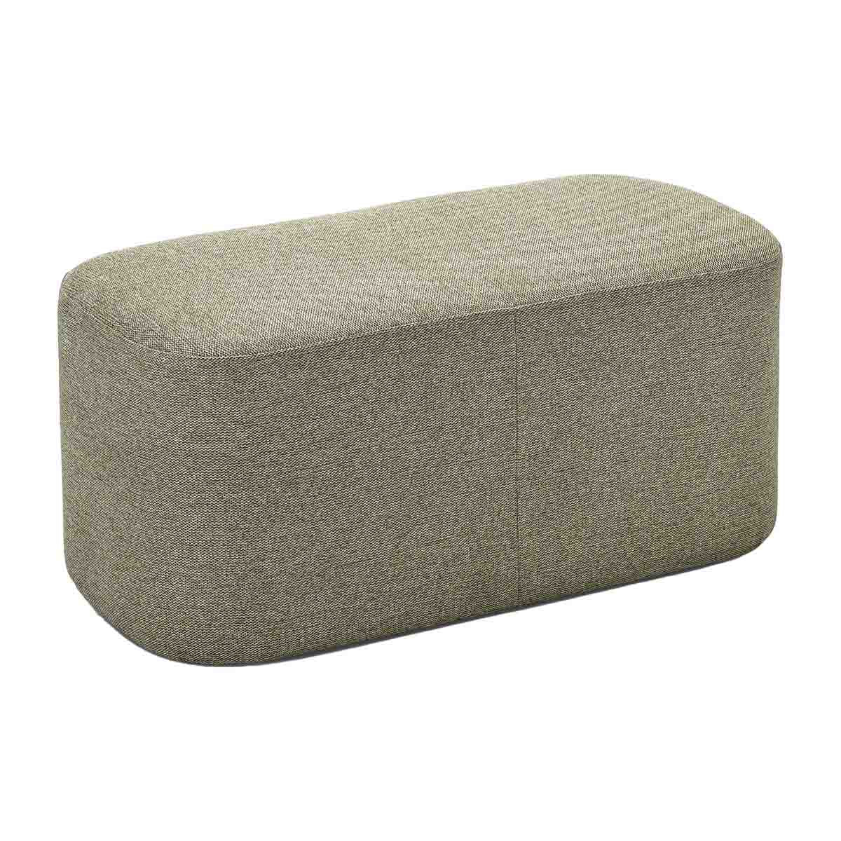 Ayla Fabric Rectangle Ottoman - Stylish and Versatile Footrest, Storage Bench for Living Room, Bedroom, or Nursery | Perfect for Extra Seating and Home Decor
