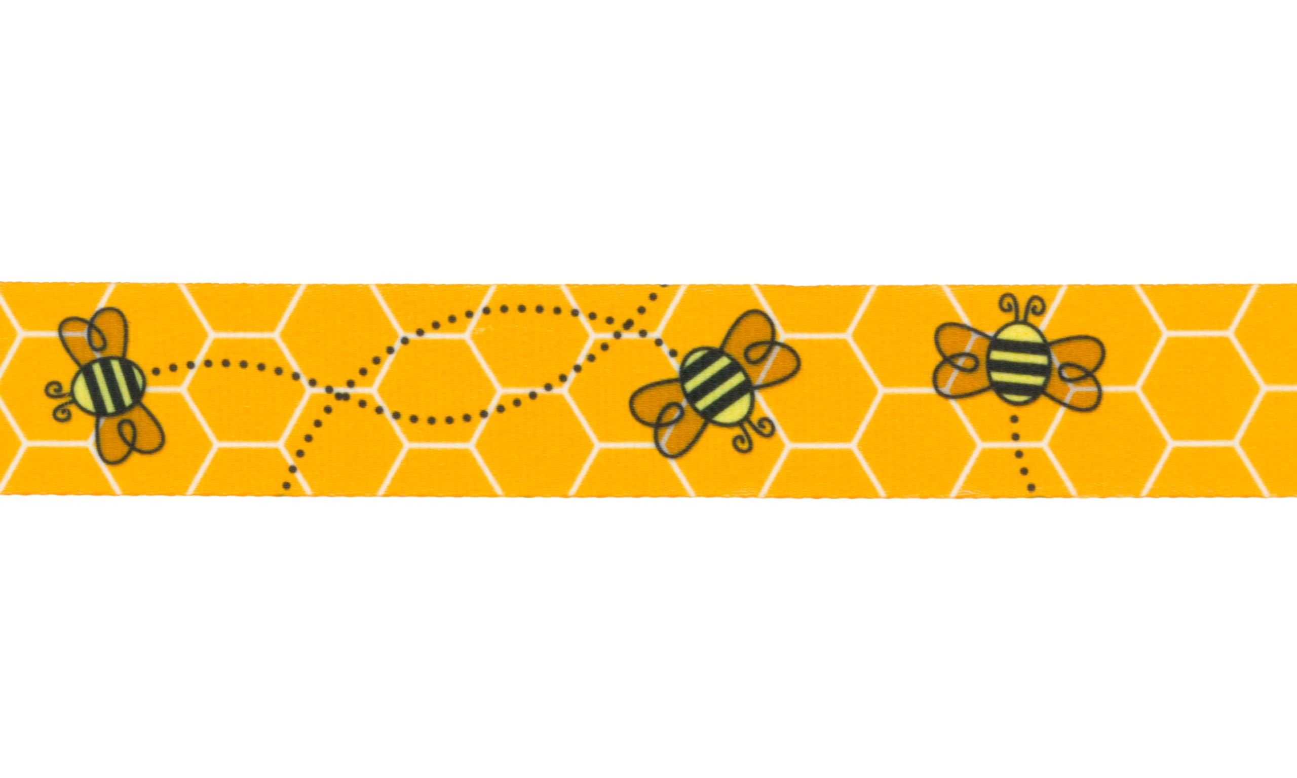 Country Brook Design - Busy Bee Photo Quality Polyester Fabric for DIY Crafts, Home Decor, Quilting & Sewing Projects - High-Density Durable Material for Upholstery, Curtains & Fashion Accessories