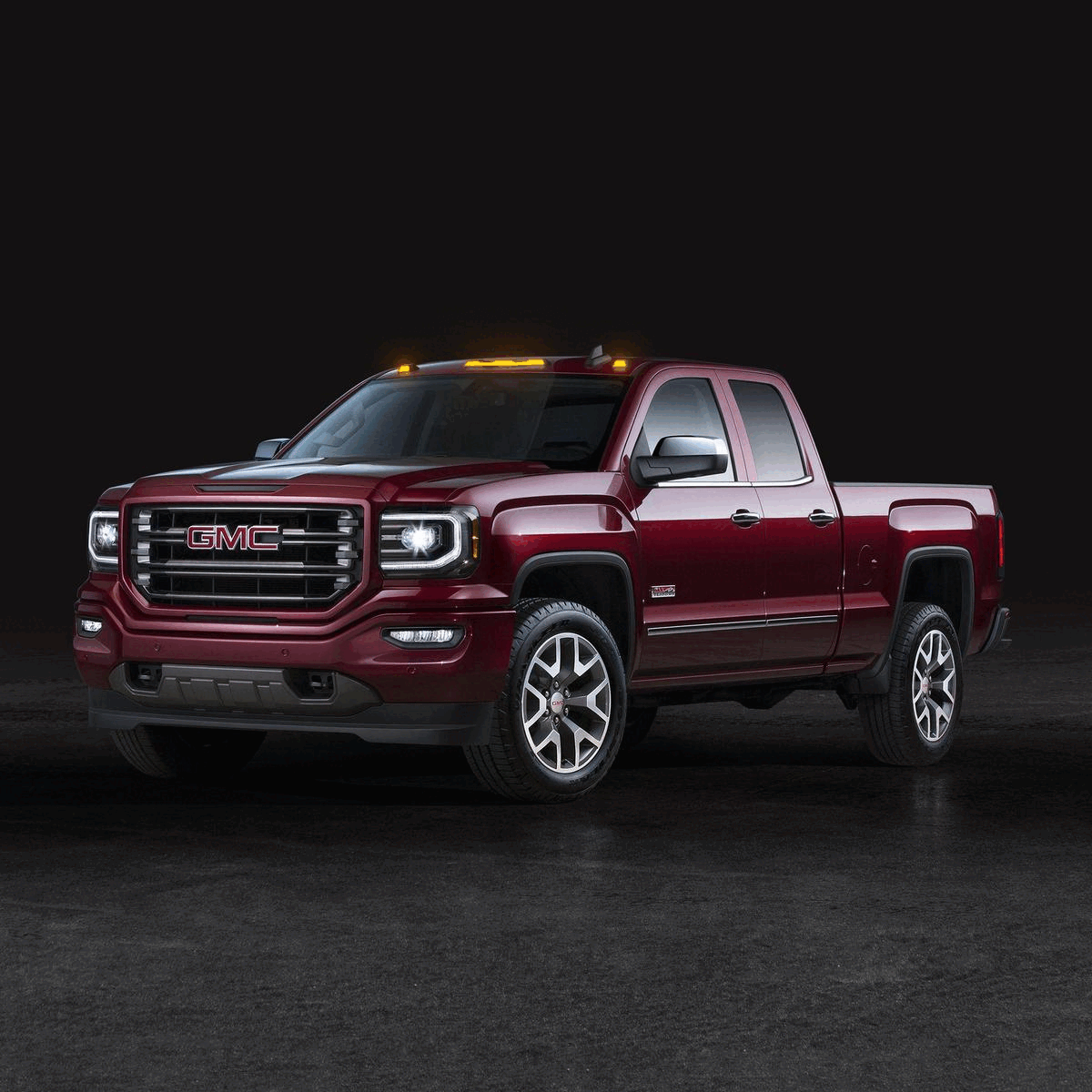 GMC & Chevy 20 25 4th Gen Heavy Duty 3-Piece RGB LED Cab Roof Lights with Bluetooth App Control - Ultra Bright Multi-Color Replacement for Factory Cab Lights (Perfect for Off-Roading, Truck Customization & Night Driving)