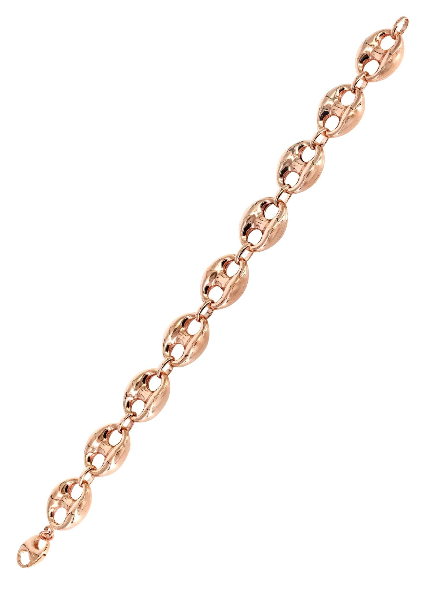 14K Rose Gold Bracelet for Women - Gucci Inspired Elegant Jewelry Gift for Her, Perfect for Anniversaries, Birthdays & Special Occasions