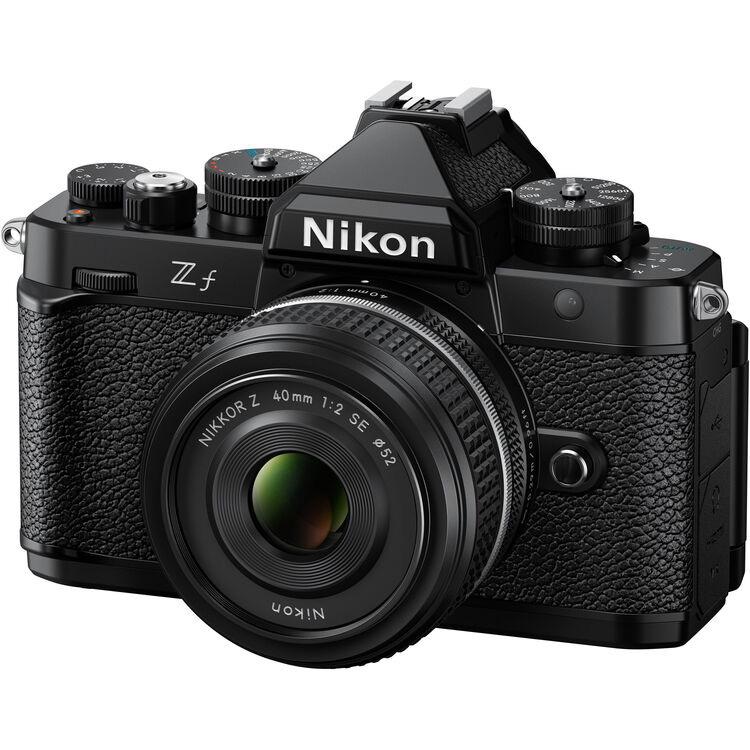 Nikon Zf Full Frame Mirrorless Camera with 40mm f/2 Lens - Professional Photography for Travel, Street & Portrait Shooting