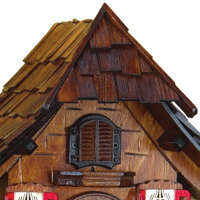 Authentic Black Forest Cuckoo Clock with Music - Trenkle Quartz TU 443 QM - Perfect for Home Decor, Gift & Traditional German Style Interiors