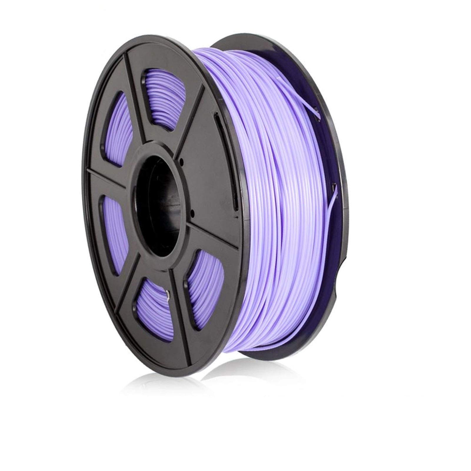 14 Colors PLA Filament 1KG Spool - 1.75mm±0.02mm Precision 3D Printer Filament for FDM Printers & 3D Pens - High-Quality Printing Material (Purple) - Perfect for DIY Projects, Prototyping & Creative Designs