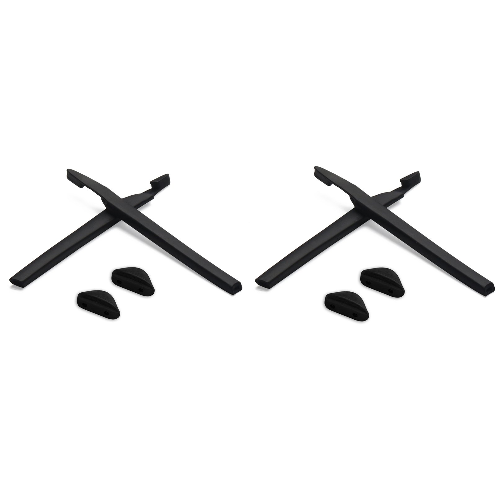 Replacement Earsocks & Nosepiece Rubber Kits for Oakley Crosslink Sunglasses - Comfortable Eye Protection Accessories for Sports, Running & Outdoor Activities