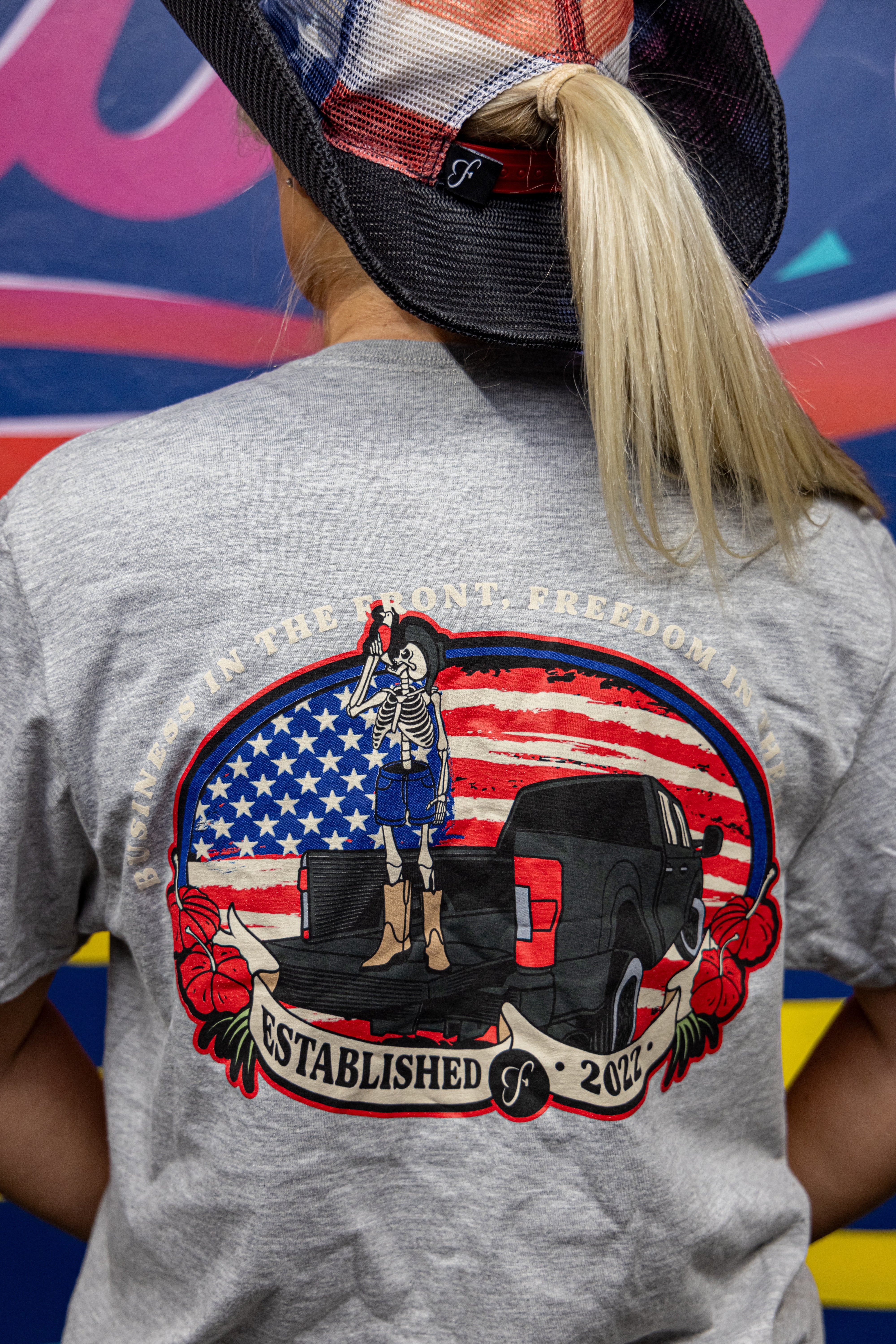 2024 TRUCKIN' BONES Cowboy Snapback Shirt - Vintage Misprint Western Style Button Up Shirt for Men - Perfect for Country Music Festivals, Rodeo Events & Casual Wear