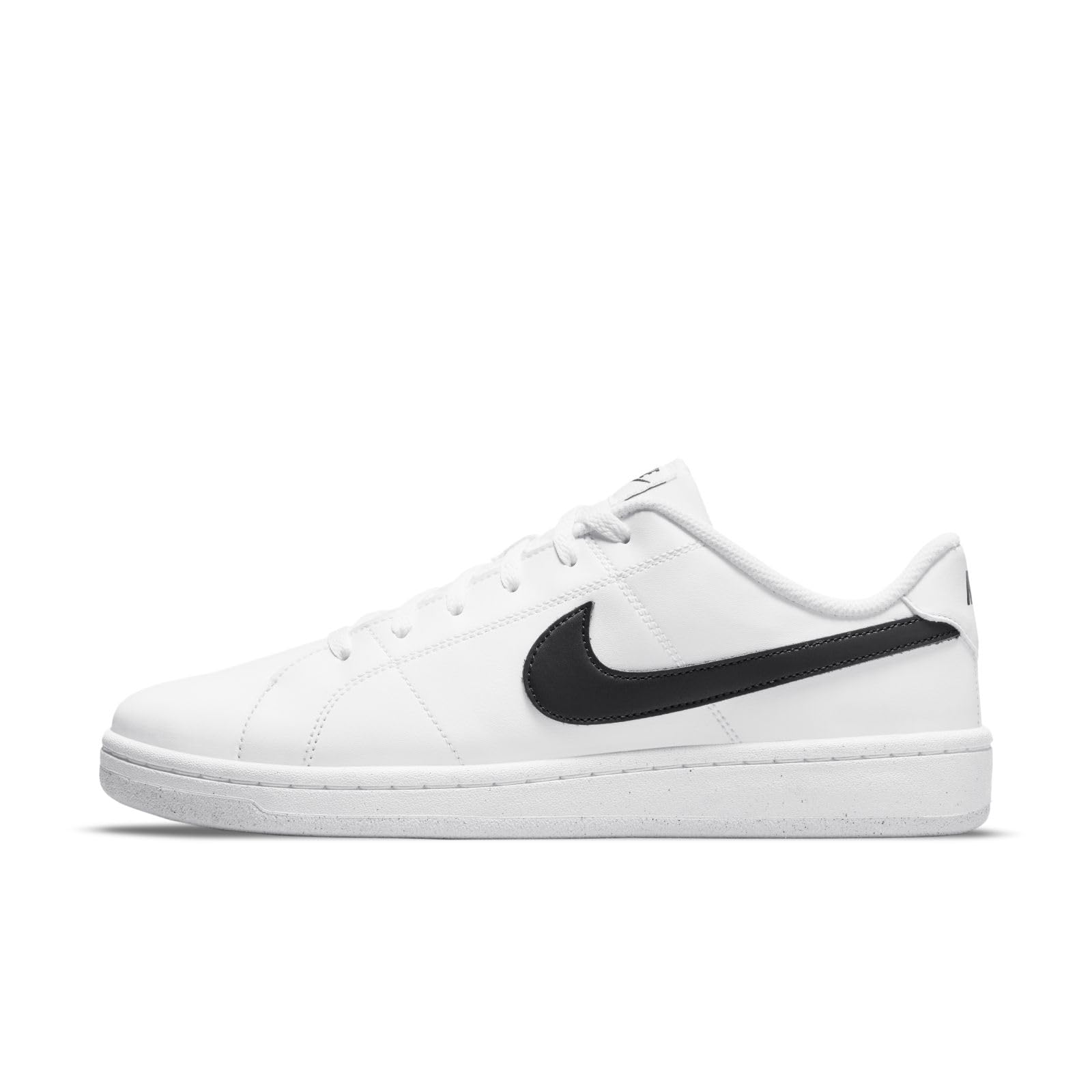 Nike Men's Court Royale Sneakers - Classic White Low-Top Casual Shoes for Men | Comfortable & Durable Tennis Shoes for Everyday Wear, Gym, and Street Style