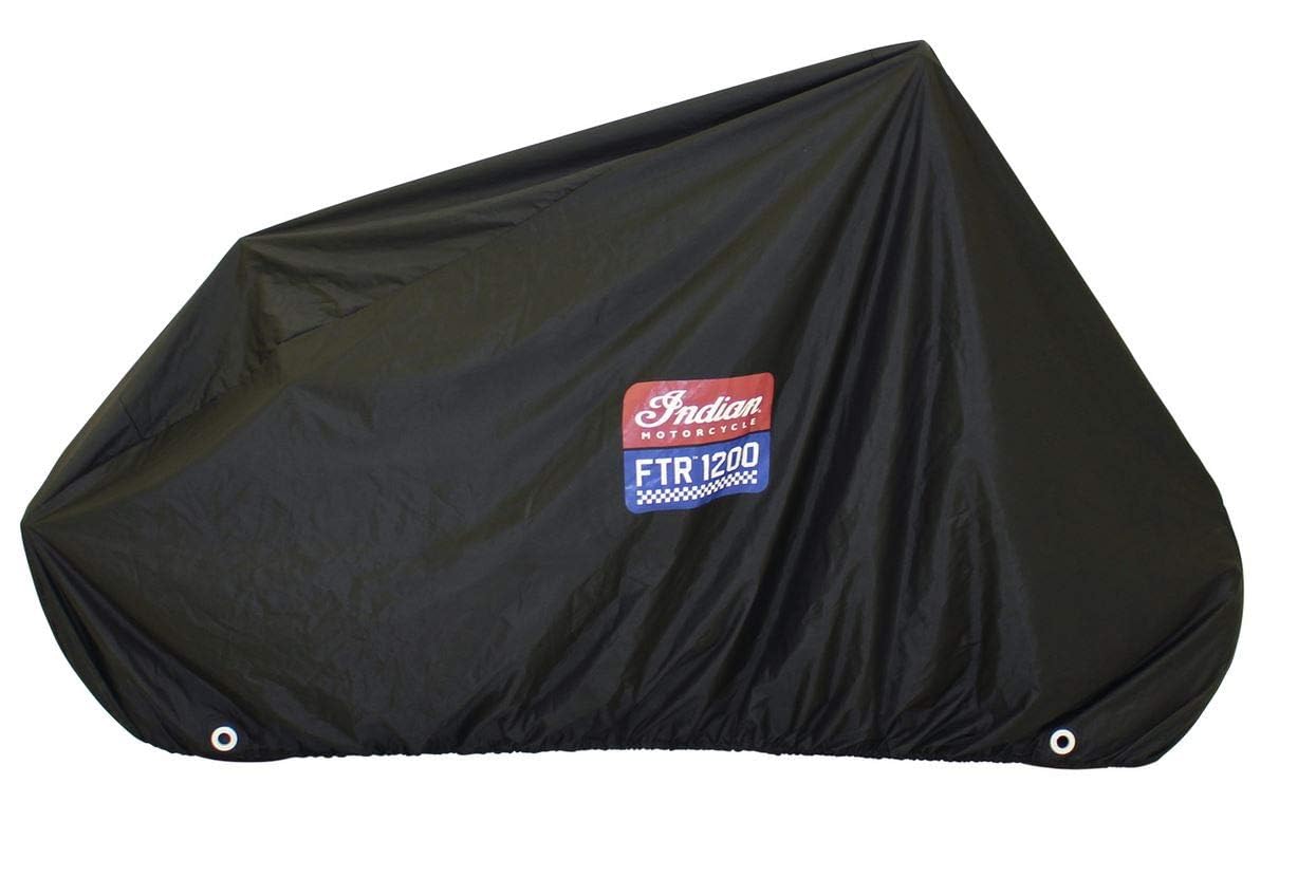 2019-2023 OEM Genuine Indian FTR 1200 Motorcycle Cover - Waterproof All-Weather Outdoor Storage Protection (Part# 2884190) - Perfect for Garage, Travel & Long-Term Bike Storage