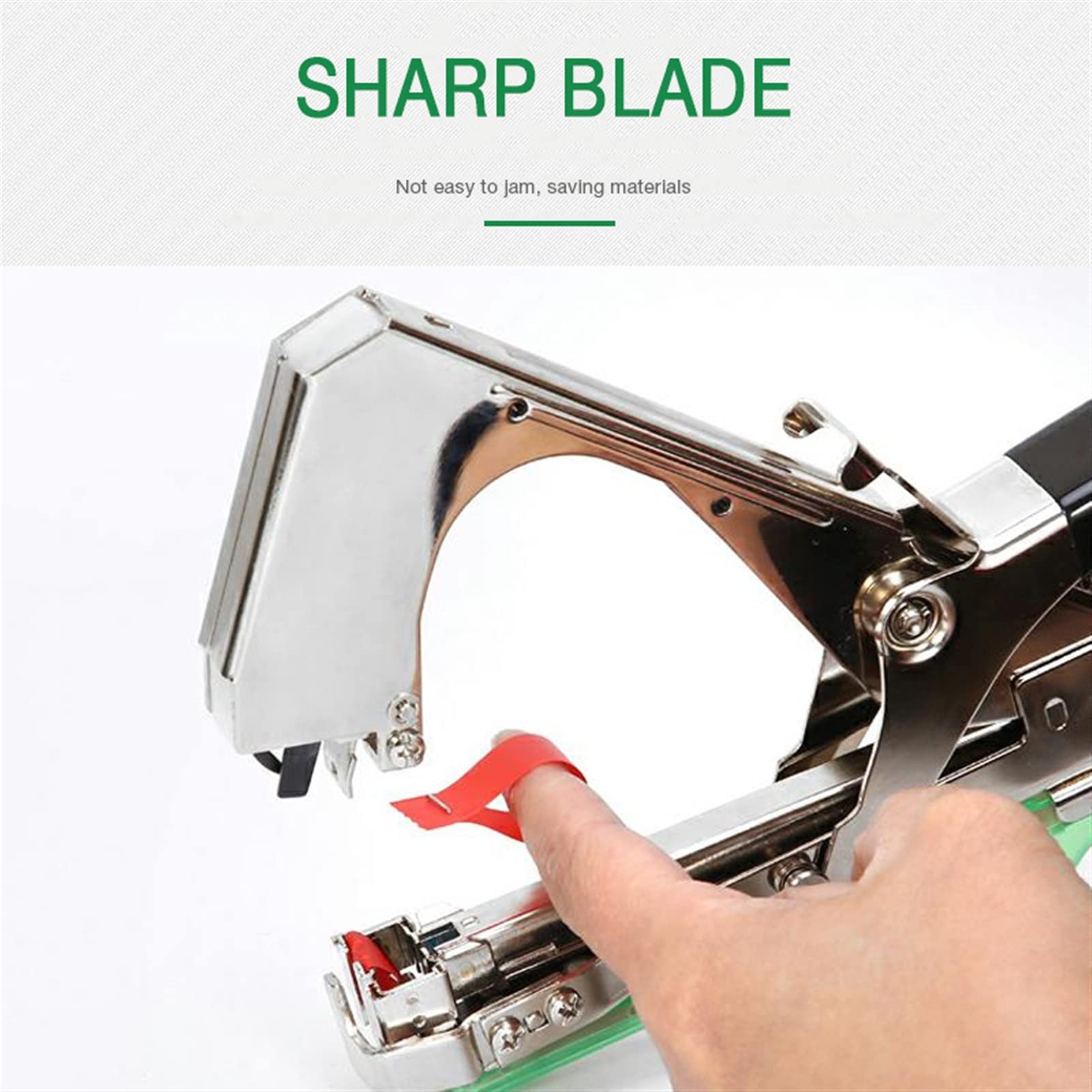 **Plant Tying Machine Set - Handheld Garden Binding Tool for Vegetables, Flowers & Vines | Durable Tying Tape & Tapener for Efficient Gardening (Color: 1 x Tying Machine) | Perfect for Home Gardens, Greenhouses & Farm Use**