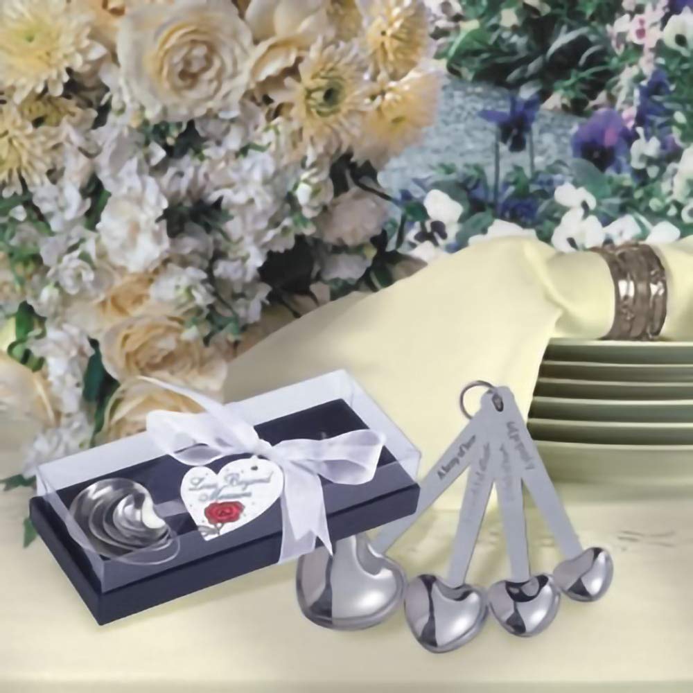 Premium Stainless Steel Measuring Spoons Set - 6-Piece Kitchen Measuring Tools with Leveler in Elegant Gift Box | Perfect for Baking, Cooking & Coffee Measuring