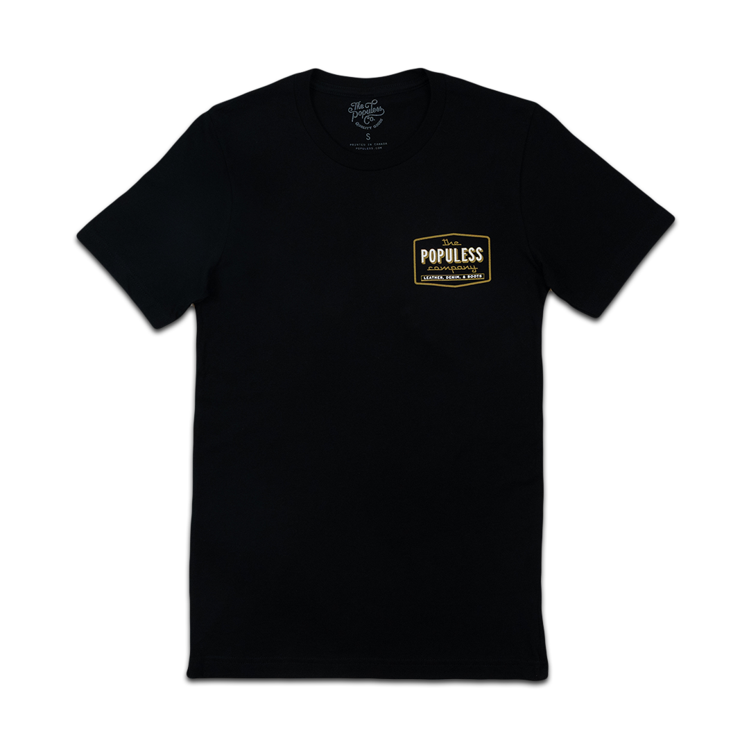 Rito Tee - Premium Black Cotton T-Shirt for Men & Women | Casual Wear, Street Style & Everyday Comfort