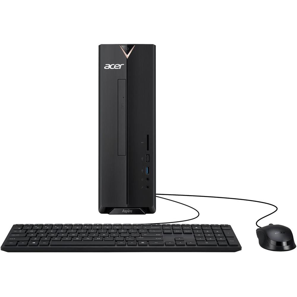 Acer Aspire XC 895 UR11 Desktop Computer with Intel Core i3-10100 Processor (8GB RAM, 512GB SSD) - DT.BGNAA.001 | Powerful Home & Office PC for Work, Study & Entertainment