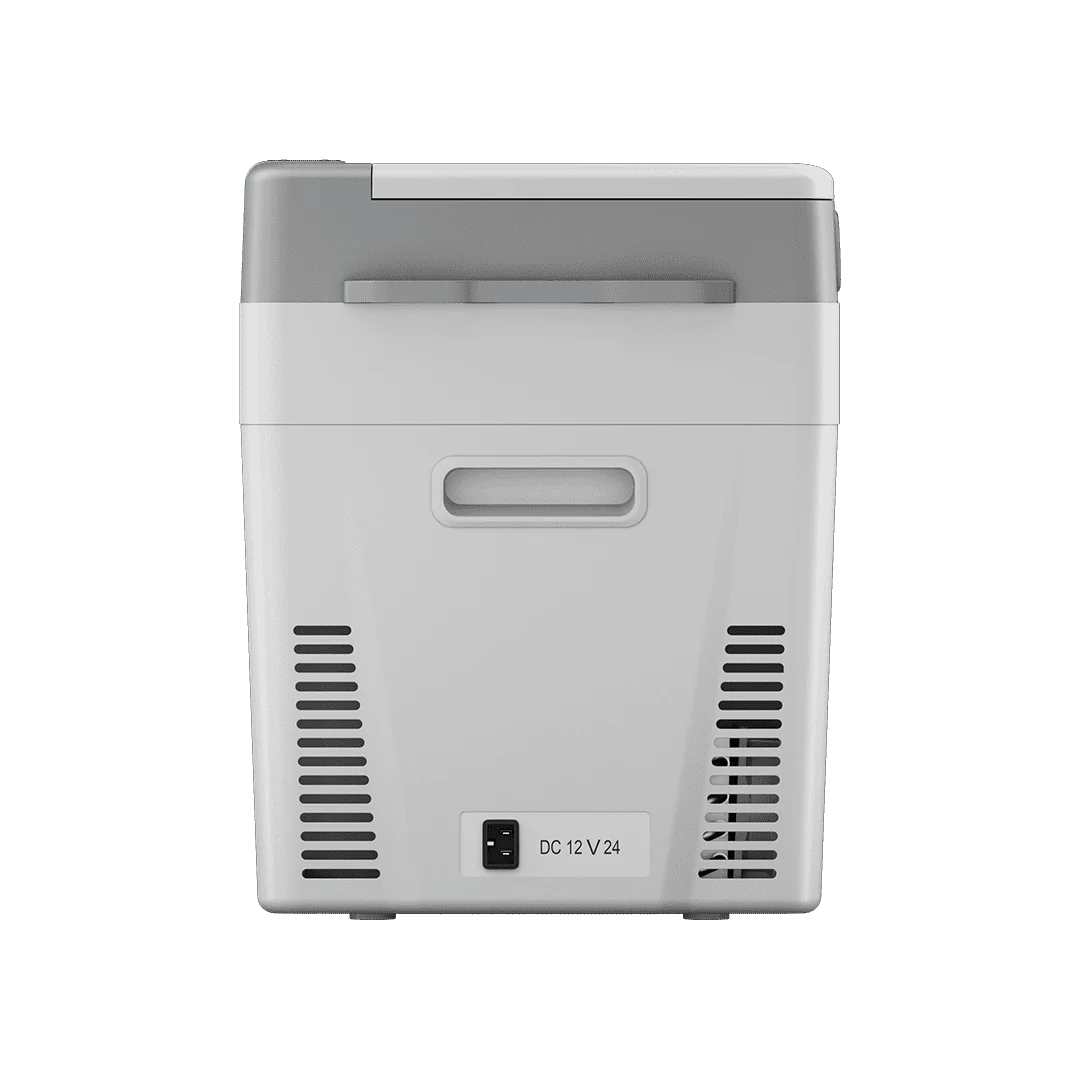 BougeRV CRPRO30 12V 30 Quart Portable Car Refrigerator Freezer - Compact White Fridge for Camping, Road Trips & Outdoor Adventures