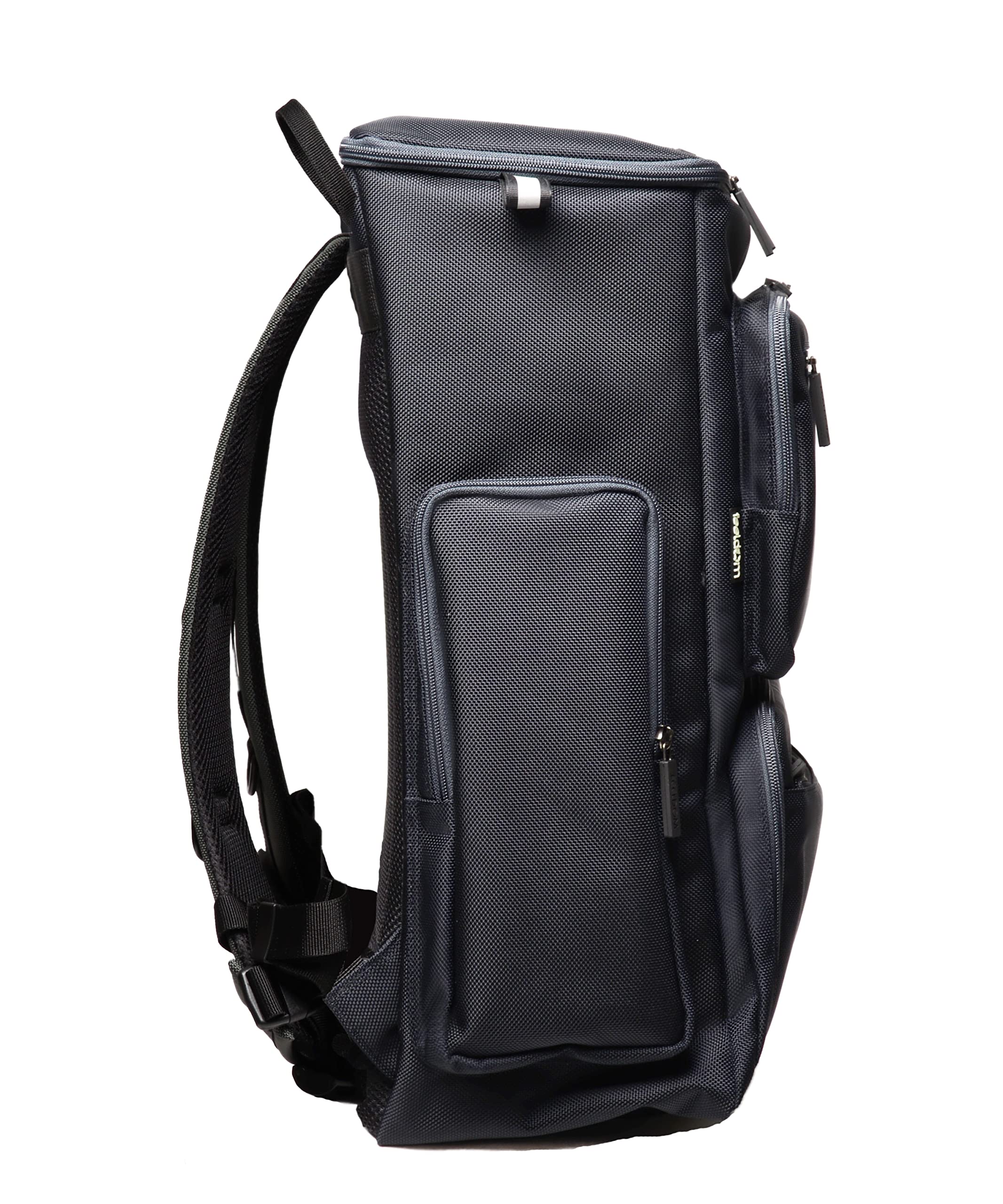 TREK Large Dark Navy Laptop Backpack for Travel, Camping & College - Heavy-Duty 40L Waterproof Backpack with Rain Cover - Lightweight Tylon Padded Design - Perfect for Work Commute, Hiking & School Use