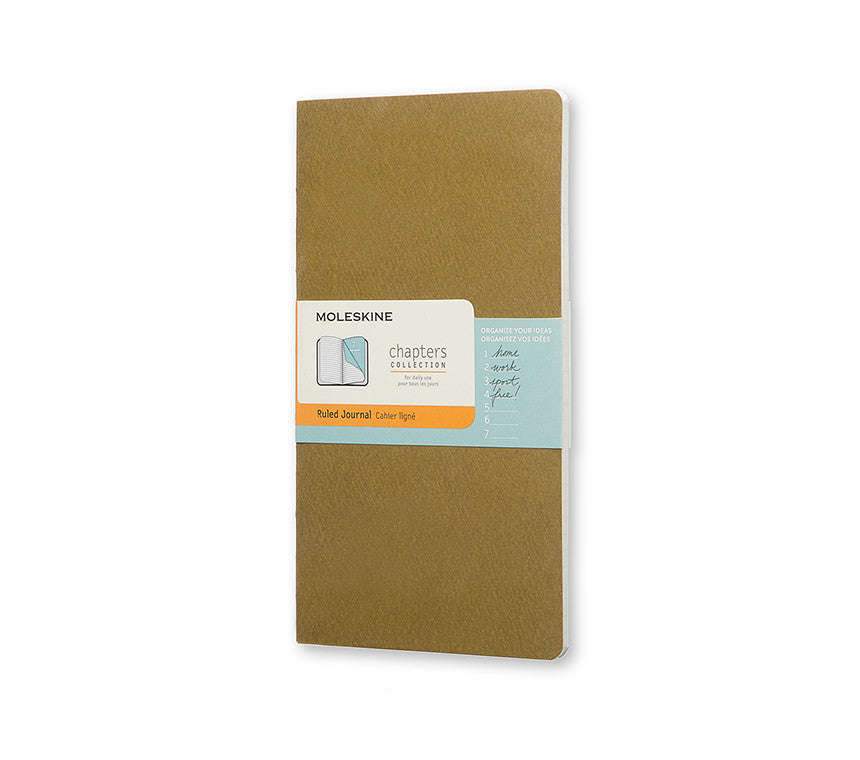 Moleskine Chapters Journal - Ruled Pages, Soft Cover - Perfect for Writing, Note Taking & Daily Planning | Ideal for Students, Professionals & Creative Minds