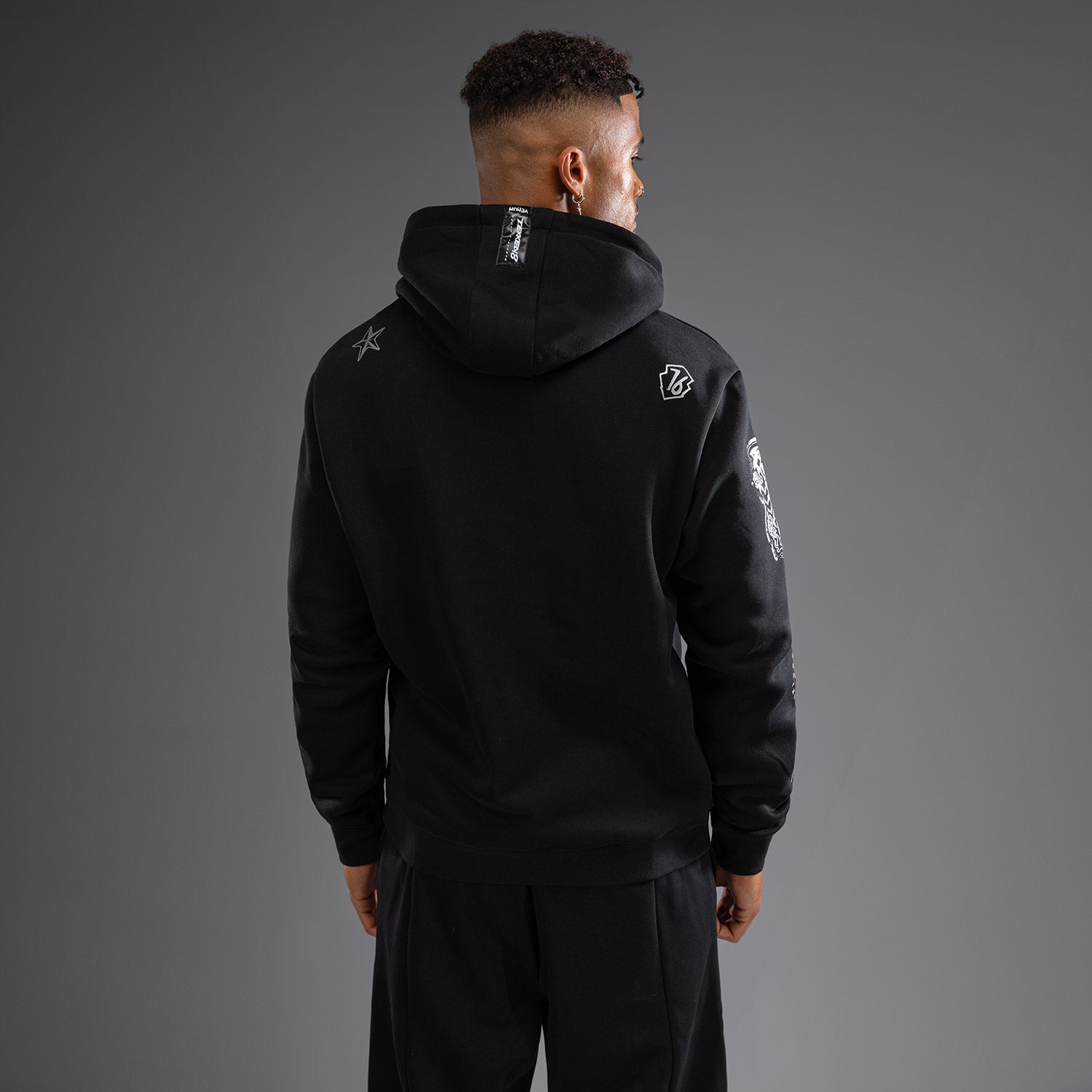 Venum x TEKKEN 8 Paul Phoenix Hoodie - Black | Official Fighting Game Merchandise | Perfect for Gaming, Cosplay & Streetwear