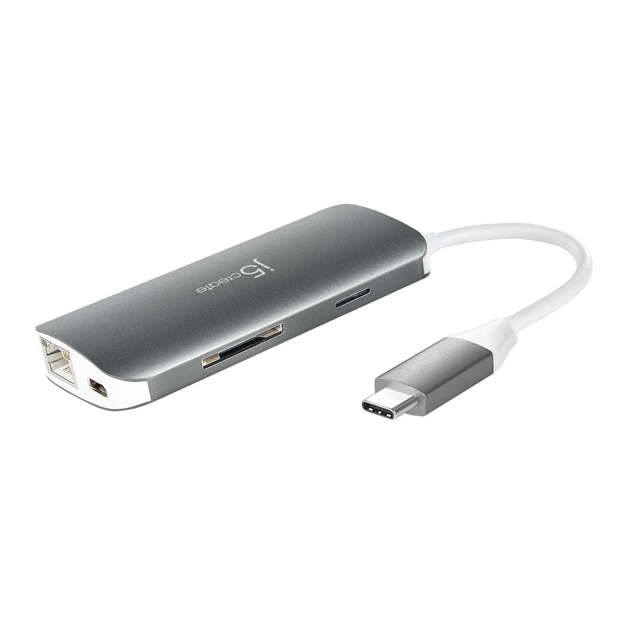 USB C Multi Adapter 9-in-1 with 4K HDMI, USB 3.0, SD/TF Card Reader, PD Charging - Perfect for MacBook Pro, Chromebook, iPad Pro & More