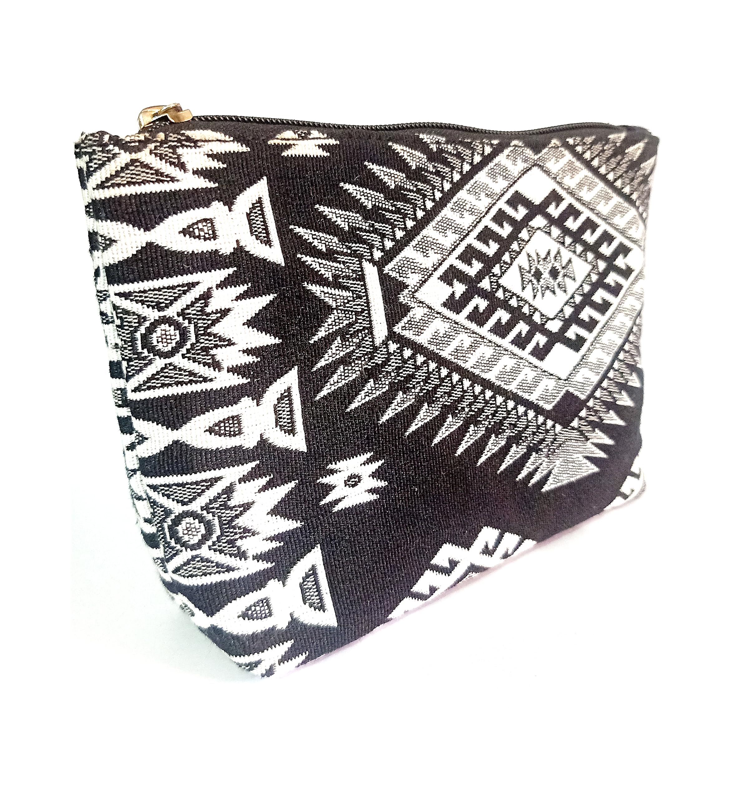 Kartbrink Women's Makeup Pouch - Waterproof Travel Cosmetic Bag Organizer with Mandala Design - Perfect for Toiletries, Makeup Brushes & Beauty Accessories - Ideal for Travel, Gym & Everyday Use