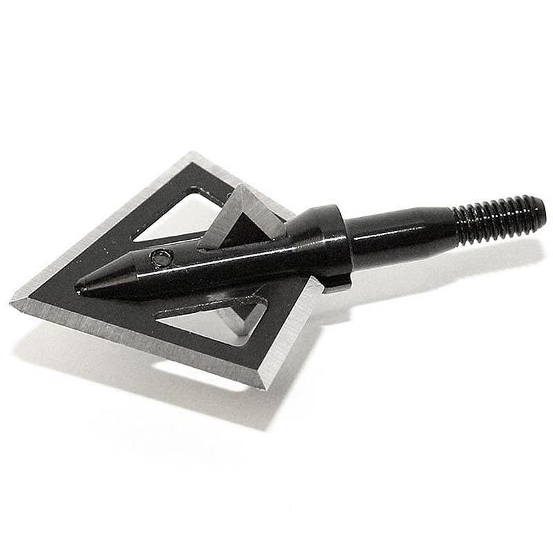 Magnus Black Hornet 4 Blade Broadheads - High Precision Hunting Arrows for Bowhunting Deer, Elk & Big Game - Perfect for Target Practice & Outdoor Adventures