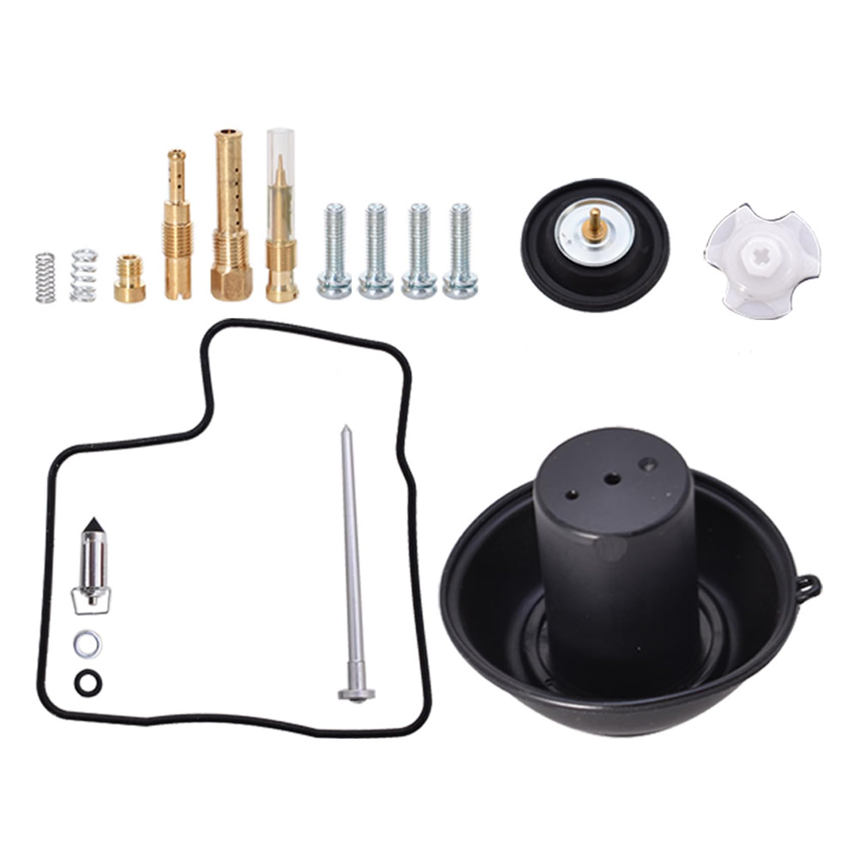 Honda Steed Shadow VT VLX 600 Motorcycle Carburetor Carb Repair Kit Replacement - High Performance Carburetor Repair Parts for Smooth Engine Operation - Perfect for DIY Motorcycle Maintenance & Engine Tuning
