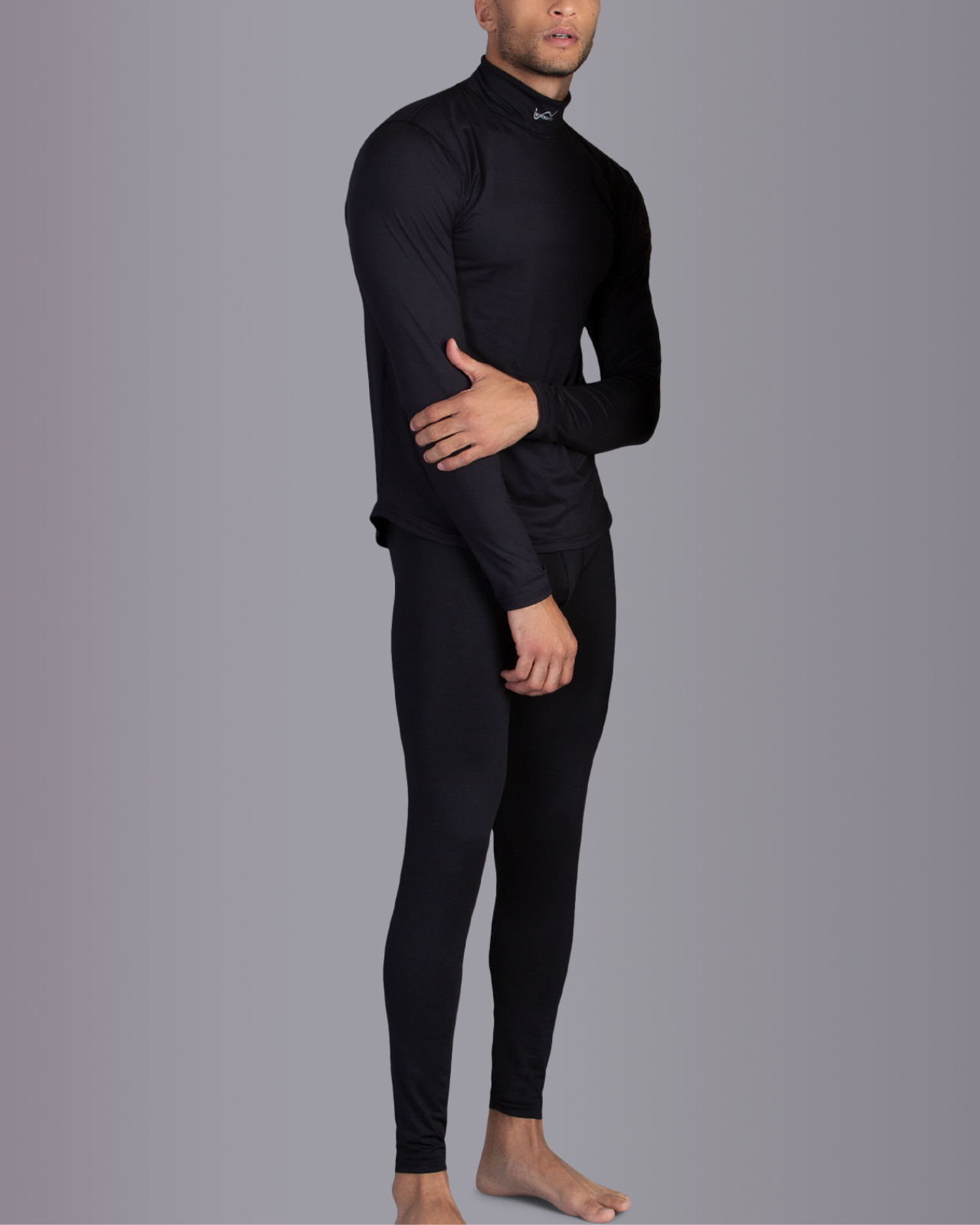 Men's Thermal Underwear Long Johns with Performance Pouch - Warm Winter Base Layer for Outdoor Activities, Skiing & Snowboarding