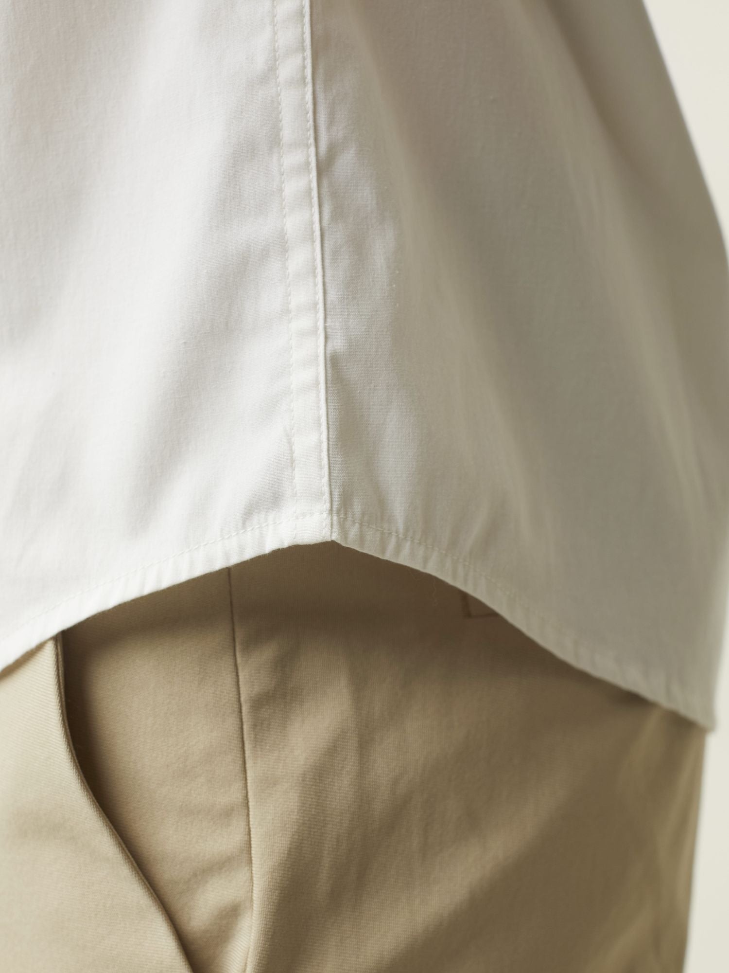 White Stretch Short Sleeve Button Up Shirt for Men - Casual Office Wear & Summer Outfits