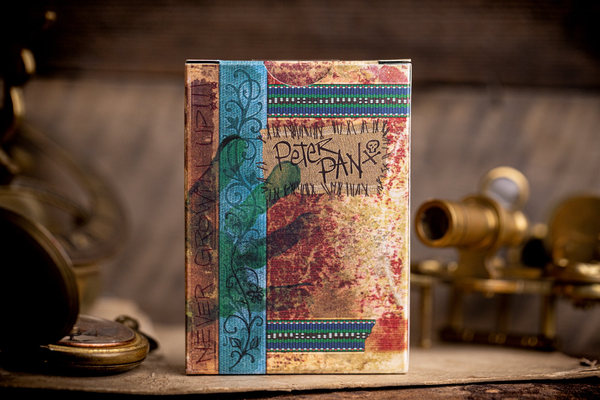 Peter Pan Luxury Playing Cards - Premium Quality Deck for Magic Tricks, Poker & Collectors | Elegant Gift for Game Nights & Card Enthusiasts